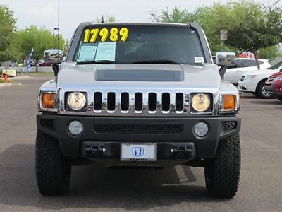 Hummer h3 4dr 4wd suv suv manual gasoline 3.5l dohc, 5-cyl, mf boulder gray meta