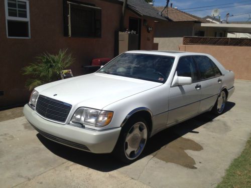 1992 mercedes-benz 600sel base sedan 4-door 6.0l