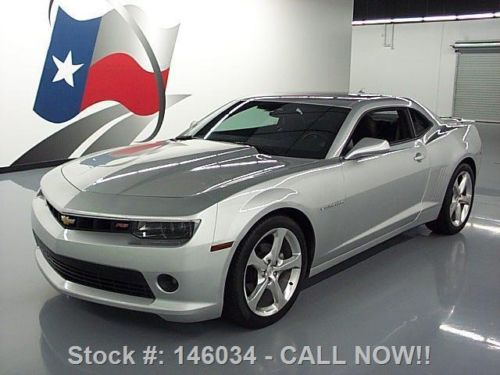 2014 chevy camaro lt2 rs sunroof nav hud 20&#034; wheels 22k texas direct auto