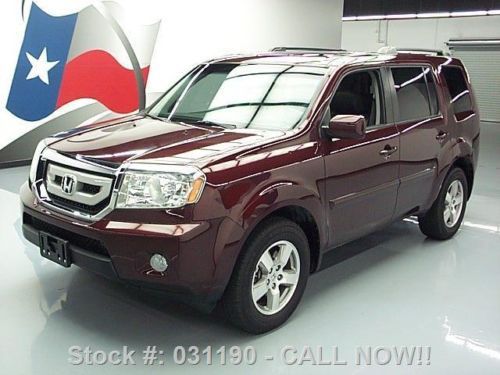 2011 honda pilot ex-l 8-pass htd leather sunroof 66k mi texas direct auto