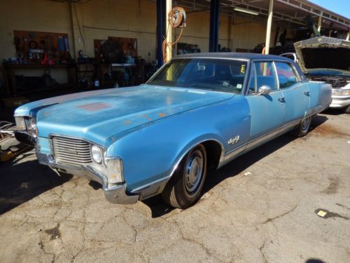 1968 oldsmobile 98 luxury sedan all original 83000 mile car no res $1999 start