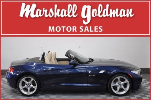 2011 bmw z4 3.0is blue metallic with tan only 26700 miles