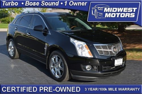 2011 cadillac srx turbo premium collection certified loaded rear dvd black 12 13