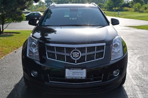 2011 CADILLAC SRX TURBO PREMIUM COLLECTION CERTIFIED LOADED REAR DVD BLACK 12 13, image 2
