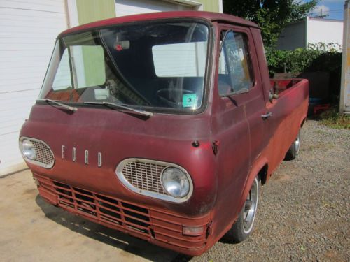 1962 ford econoline pickup truck e-100 e100 classic cabover delivery vintage rod