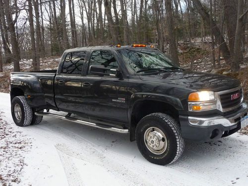 2003 gmc sierra sle 3500 dually 4wd duramax diesel eng/allison trans low resrve