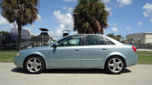 2004 audi a4 one florida owner luxury sport sedan selling favorable reserve set