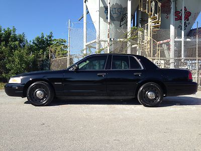 "bad boy black" p71 police pursuit interceptor car - detective cruiser - carfax