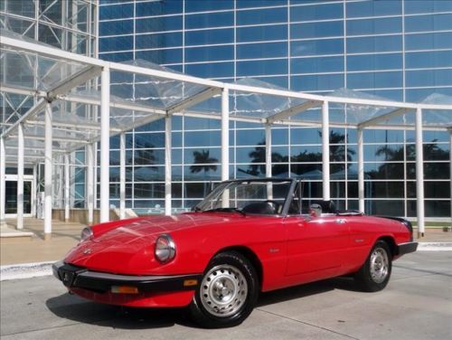 1986 alfa romeo spider