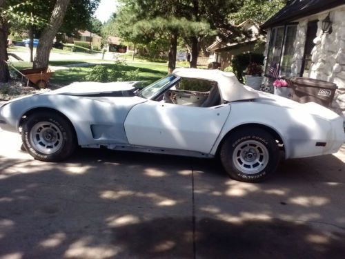 1974 corvette roadster 454  4 speed a/c