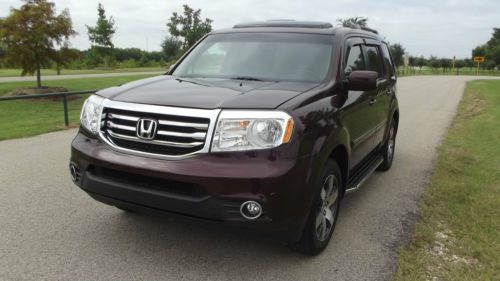 2012 honda pilot touring 3.5l 4wd - navigation dvd entertainment - free shipping
