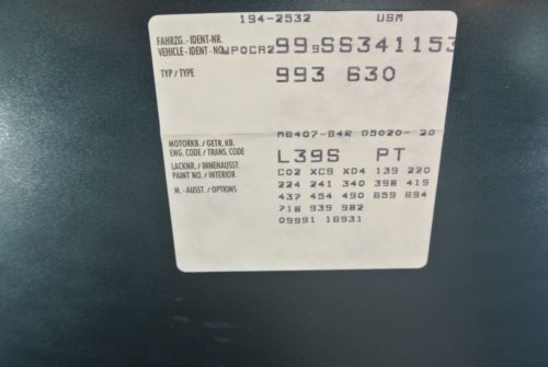 1995 Porsche 911 Carrera Convertible, image 17