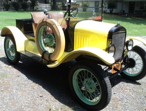 1924 model t runabout parade car with wire wheels 24 ford