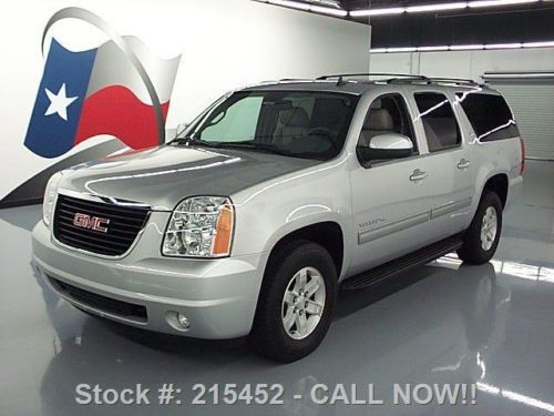 2014 gmc yukon xl slt 8pass htd leather rear cam 27k mi texas direct auto