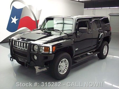 2006 hummer h3 4x4 automatic side steps brush guard 61k texas direct auto