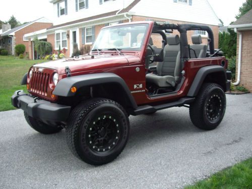 2008 jeep wrangler x sport utility 2-door 3.8l