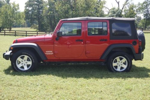 2010 jeep wrangler unlimited sport sport utility 4-door 3.8l