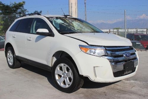 2013 ford edge sel awd damaged fixer salvage repairable crashed must see! l@@k!