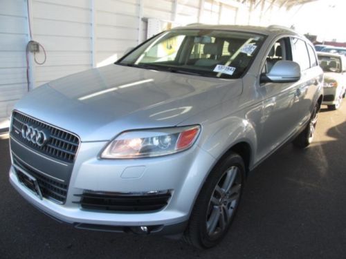 2008 audi q7 quattro, panoramic roof, 3rd row seats, navigation, 4.2l v8.