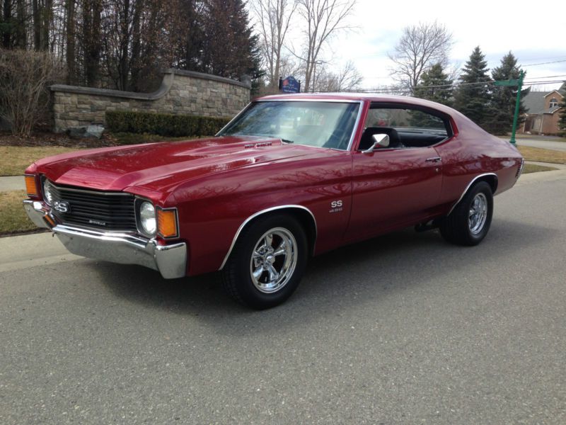 1972 chevrolet chevelle chevelle ss clone
