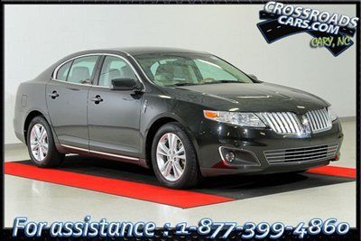 09 mks 48k fwd heated cooled seats leather wood trim sedan 3.7l v6 zone crcars