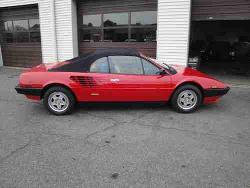 1985 Ferrari Mondial Quattrovalvole Convertible 2-Door 3.0L, image 5
