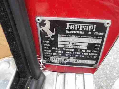 1985 Ferrari Mondial Quattrovalvole Convertible 2-Door 3.0L, image 15