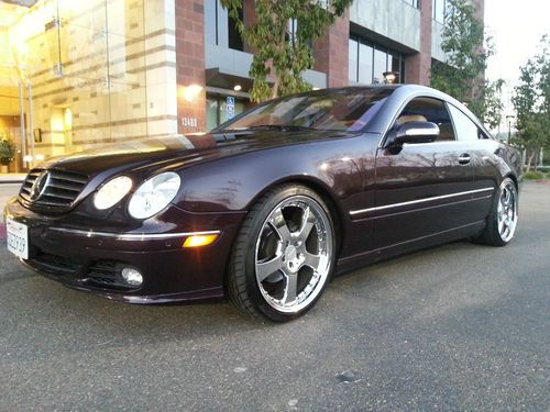 2003 mercedes-benz cl500 base coupe 2-door 5.0l