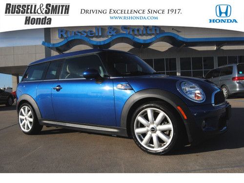 2008 mini cooper clubman 2dr cpe s