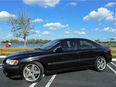 04 volvo s60 r awd warranty! manual transmission! heated seats!