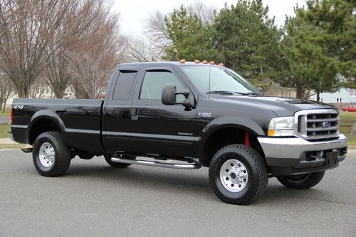 2002 ford f250 xlt 7.3l diesel 6-speed 77k original miles 1-owner 4x4 no reserve