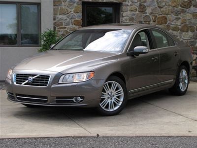 2009 volvo s80 t6 turbo awd sedan. executive and climate packages