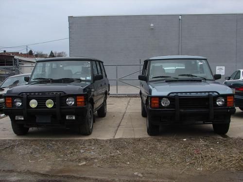 Two 1992 range rover county classic selling for price of one runs and drive