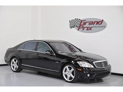 2008 mercedes-benz s63 amg sedan 4d p3 pkg pano roof, night vision low miles