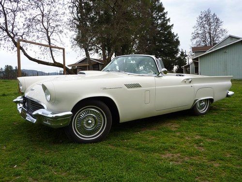 Beautiful 57' t-bird, original condition, nicely refurbished, runs great