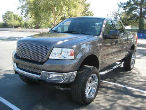 2004 ford f-150 fx4 crew cab pickup 4-door 5.4l  4dr 4x4 4wd --no reserve