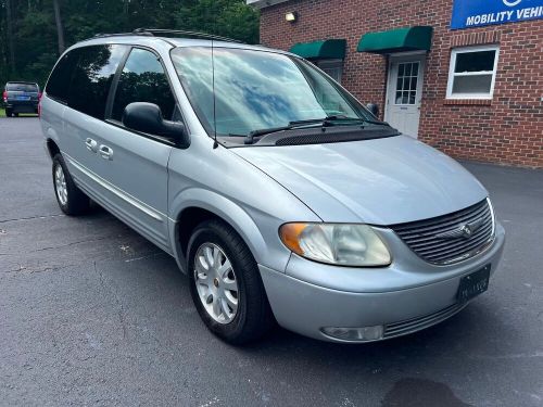 2002 chrysler town and country lxi handicap wheelchair van side entry