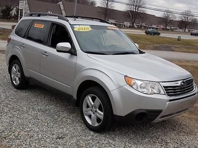 2010 subaru forester, premium pkg, moonroof, heated seats, alloys, low miles