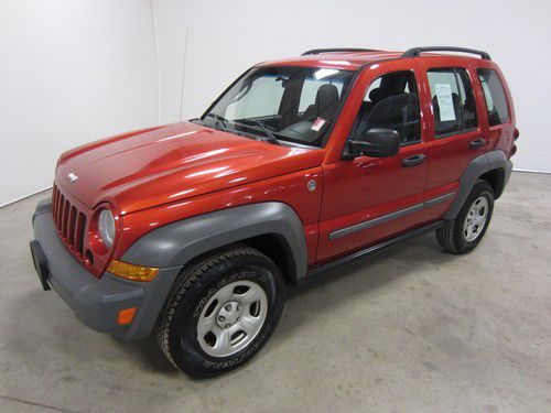 05 jeep liberty 2.4l i-4 6-spd manual sport package 4x4 1 colorado owner 80 pics