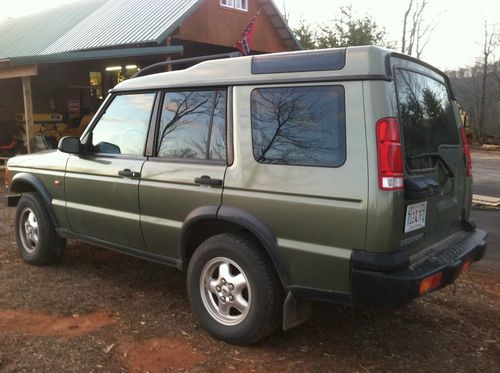 2000 land rover discovery ii-diesel-leather-suv-tow vehicle-great mpg