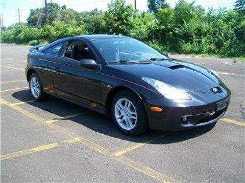 No reserve ! 2000 toyota celica black 5 speed 2 owner all service records clean
