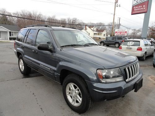 2004 jeep grand cherokee leather moonroof low mileage