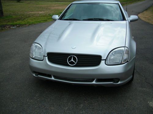 2000 mercedes-benz slk230 kompressor convertible 2-door 2.3l