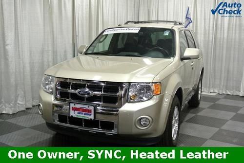 2012 ford escape limited,we finance,awd,v6,gold,leather,ford certified