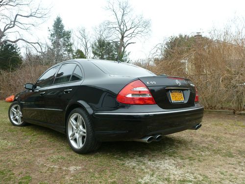 2005 e55 amg mercedes benz sedan 4-door 5.5l