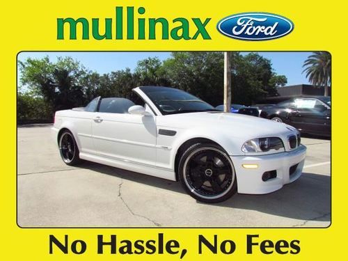 2003 bmw m3 convertible 2-door 3.2l fun fast smg trans falken wheels low miles