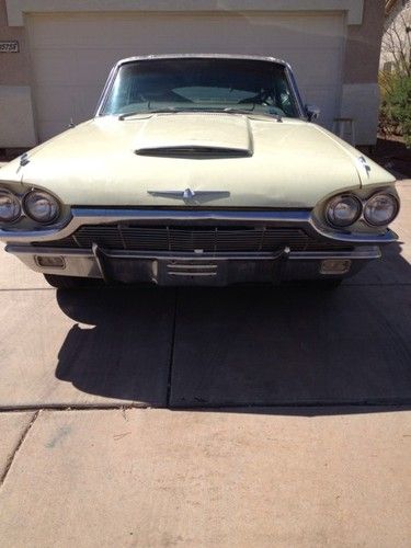 1965 ford thunderbird"z"code~390 motor~survivorcar~starts&amp;runs~alloriginal~nores
