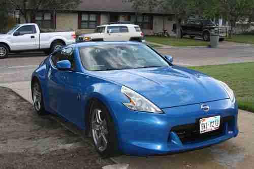 2009 NISSAN 370Z - BLUE, EXCELLENT CONDITION 35,500 MILES, image 2