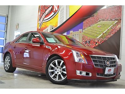 09 cadillac cts awd navigation rear camera bluetooth financing 42k clean