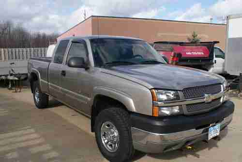 03 Chevy Silverado 2500 HD/ LS 4X4 PlowTruck Z71, image 3